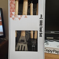 North Point 3 Piece BBQ Tool Set New