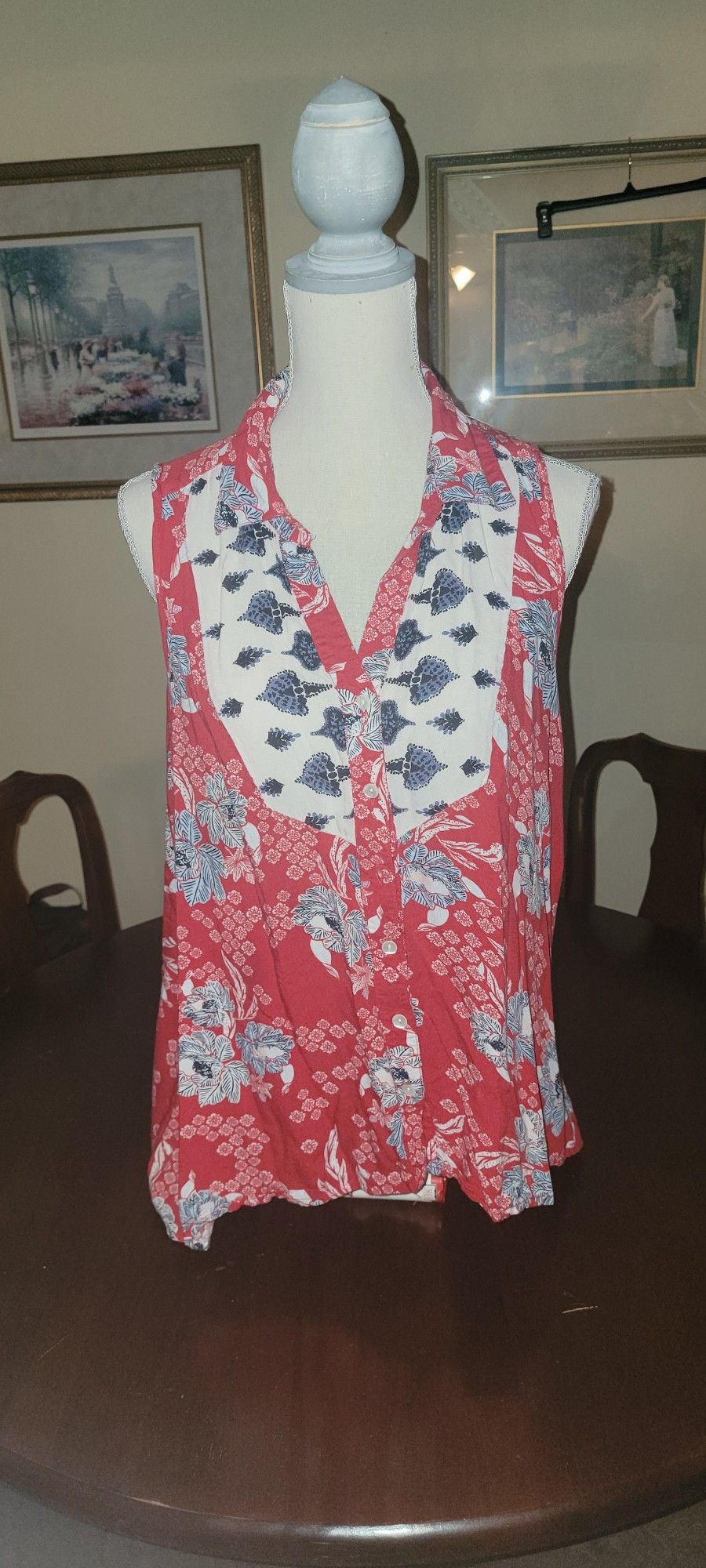 Style & Co. Floral Tanktop