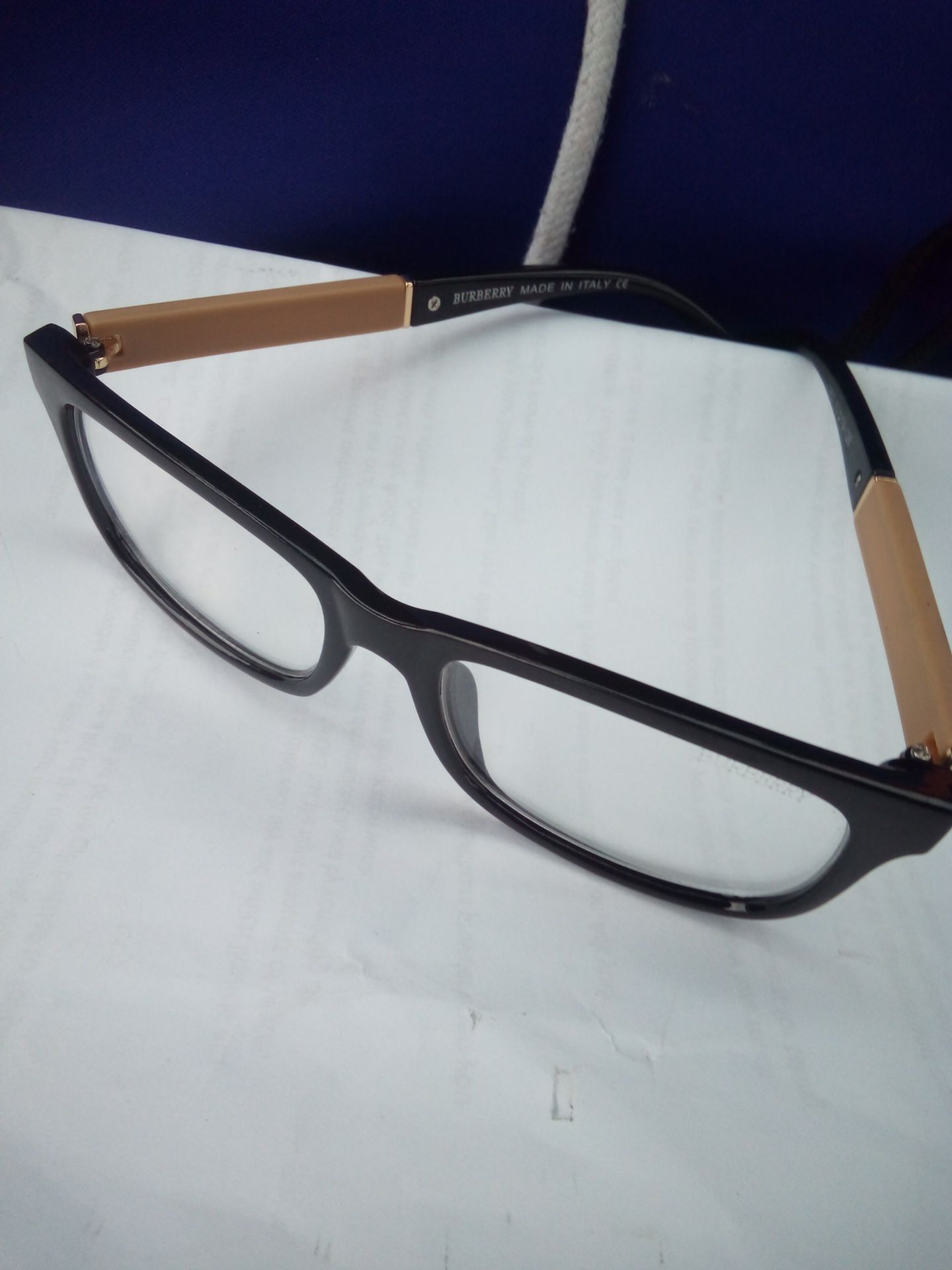 Real Burberry personality glasses