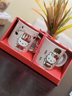 Hello Kitty Nutcracker Mugs