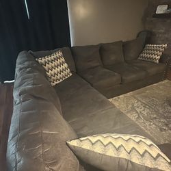 Gray Sectional Couch