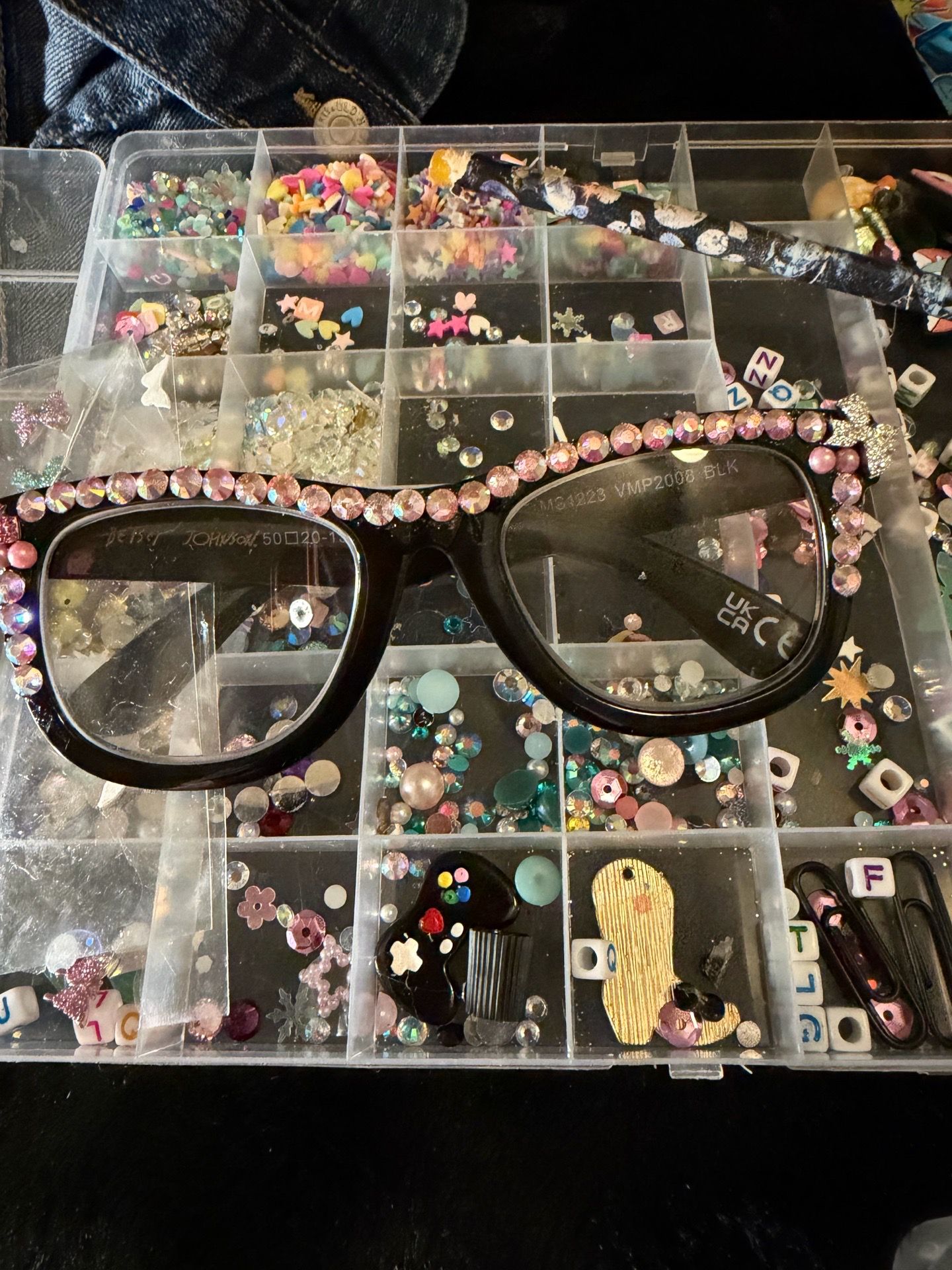 Bling reading glasses