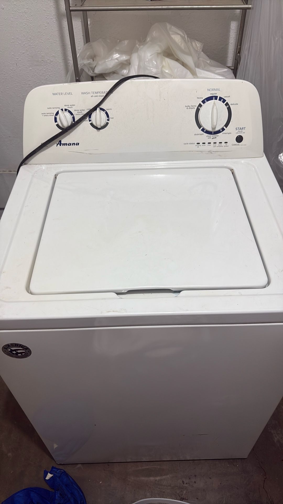 Amana Washer Machine 