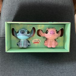Disney Stitch & Angel Ceramic Salt & Pepper Shakers