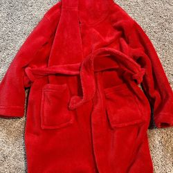 Red Toddler Robe 2T 