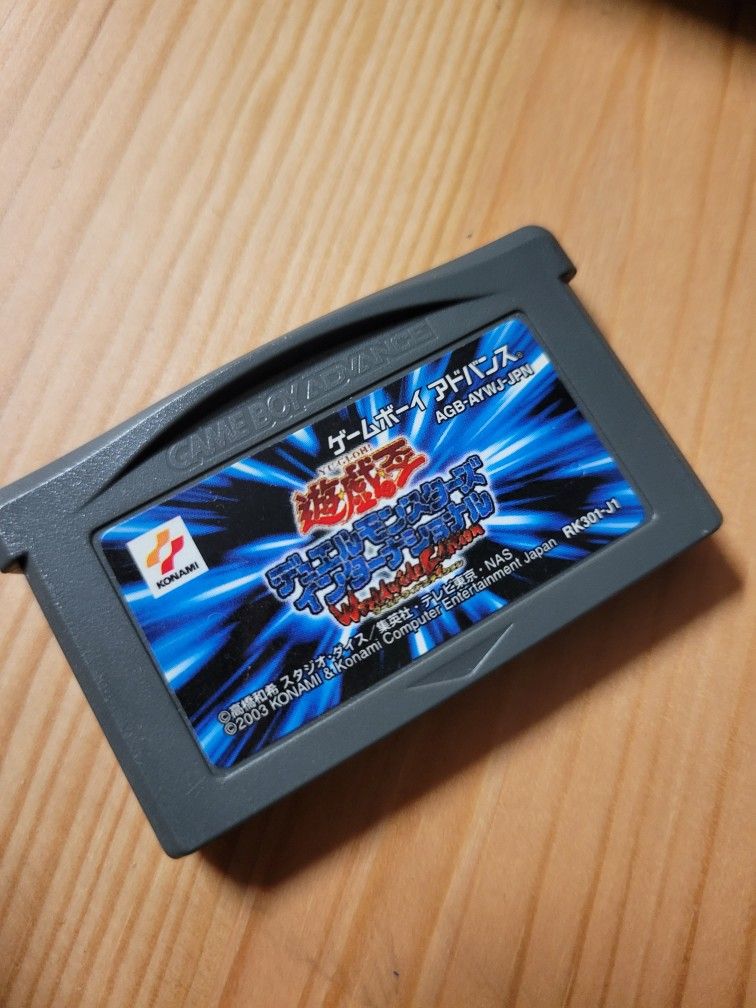 Yugioh Worldwide Edition Japanese Version Nintendo Gameboy Advance