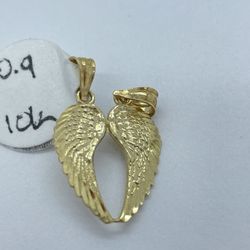 Gold Wings Set Pendants New
