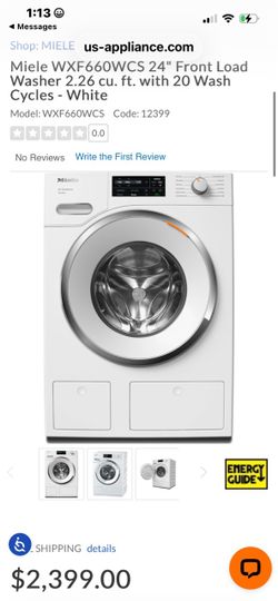 Brand New Washer & Dryer Stackable