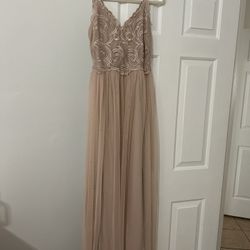 Beautiful Nude Pink Dress 