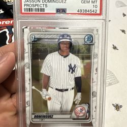 Jasson Domínguez PSA 10