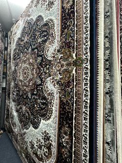 Large Persian-Style Area Rug