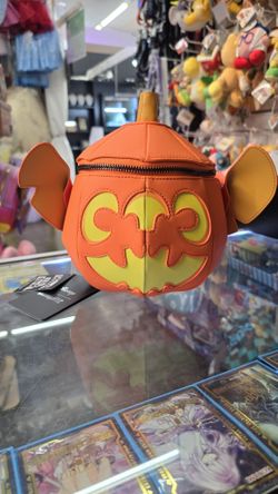 Loungefly Stitch Pumpkin Crossbody 