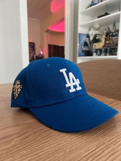 LA Dodgers blue baseball cap Native American Heritage
