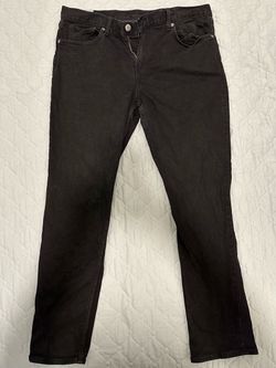 H&M Black Slim Jeans 38x32