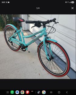 Bianchi milano cafe racer hybrid cost over 1400$ ridden 3 times sise adult small  light weight