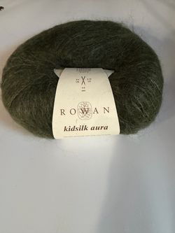 Rowan Kidsilk Aura Yarn – Dark Green