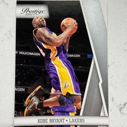 2010-11 Panini Prestige Kobe Bryant #49 Lakers