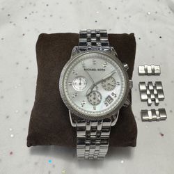 Silver Pearl Michael Kors Watch 