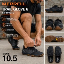 Merrell Trail Glove 6 Men’s 10.5 Barefoot Shoes