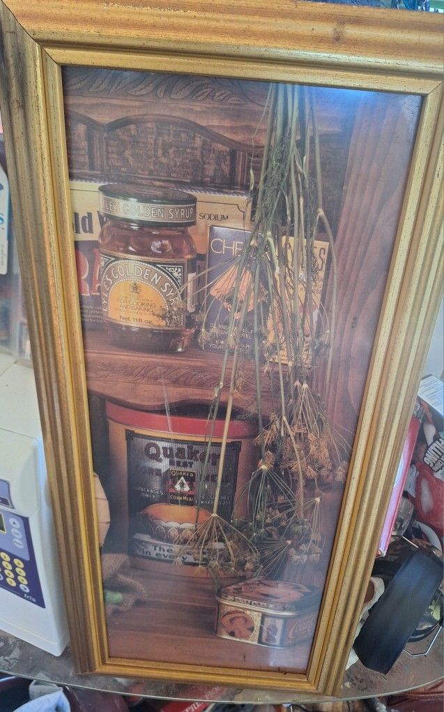 Kitchen Vintage Painting Decoration