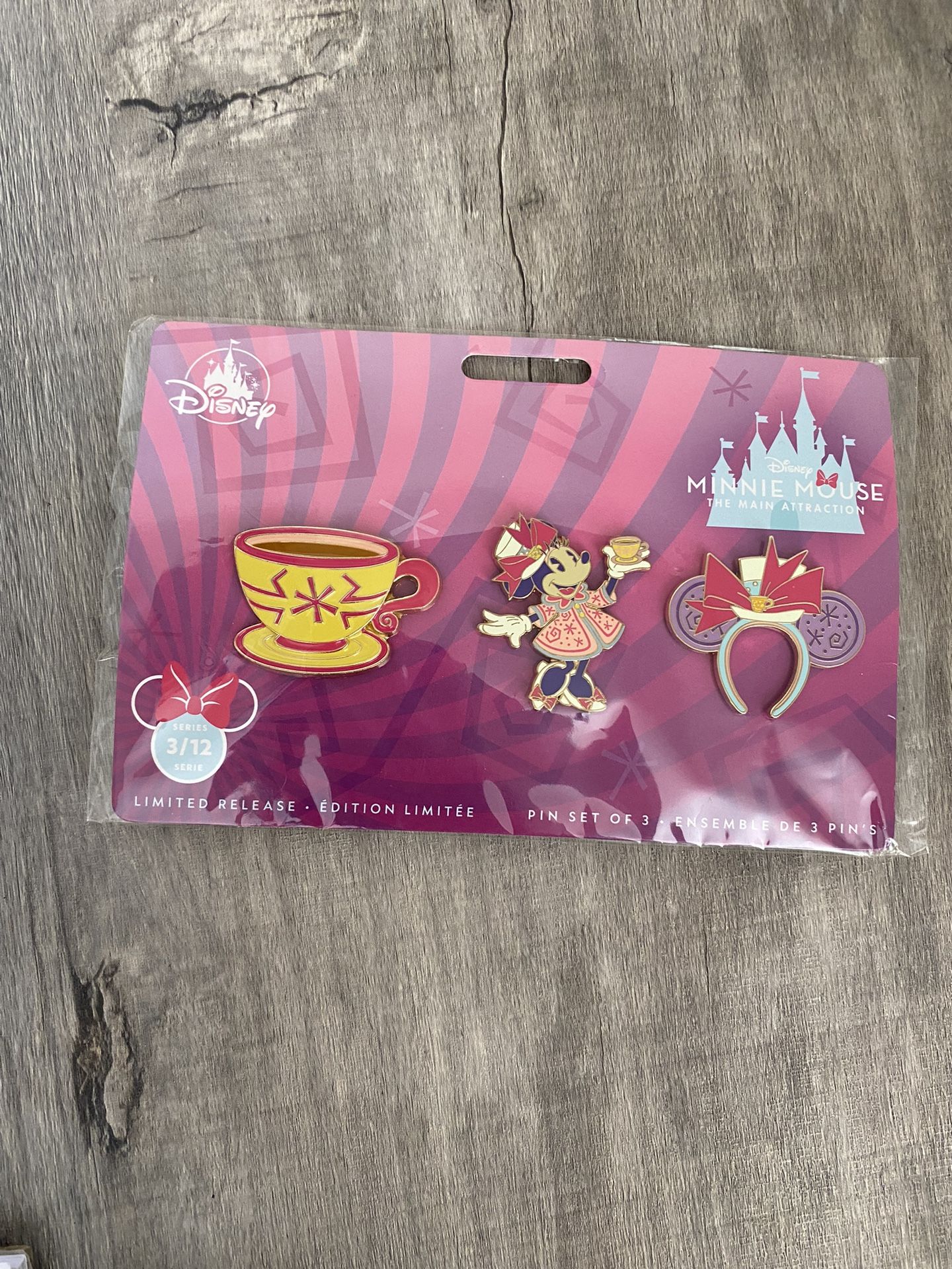 Disney Tea Pins 