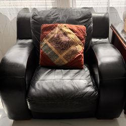Black Leather Chair