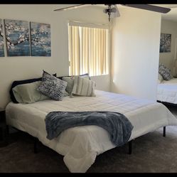 King Smart Frame + mattress