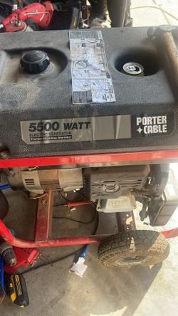 Porter Cable 5500w Generator