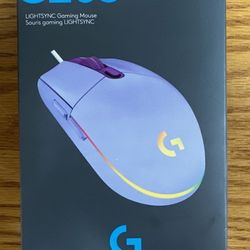 Logitech G203 Purple Gaming Mouse