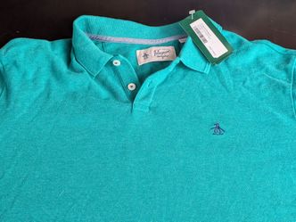 Original Penguin Daddy-O Solid Polo Shirt – Men's Large – New With Tags