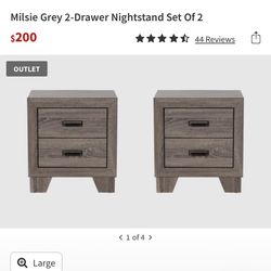 2  Nightstands 
