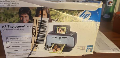 HP Photosmart A626 Compact Photo Printer
