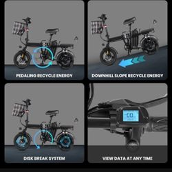 Electric Bicycle 48v20ah 25mph Anti Theft Alarm