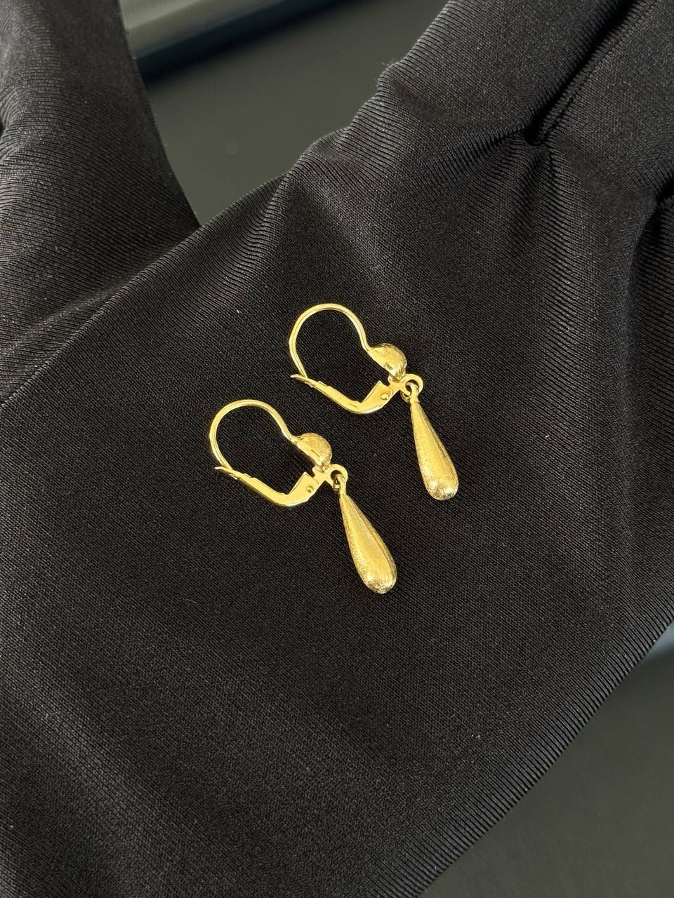 14k yellow gold drop earrings Jewelry & Accessories