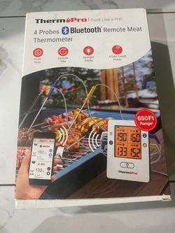 ThermoPro TP25 Wireless Bluetooth Meat Thermometer With 4 temperature Probes