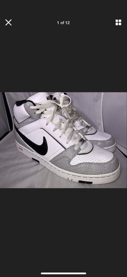 Nike Vintage White/Grey size 11 US 407036-119 YS. 2011-2012 Barely Used No Box. Condition is "Pre-owned". Shipped with USPS Priority Mail. See th