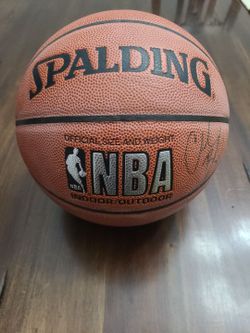 Charles Barkley autographed basketball, no COA