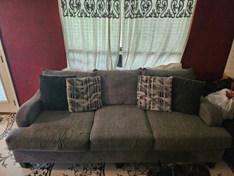 Couch, Love Seat, And Ottoman