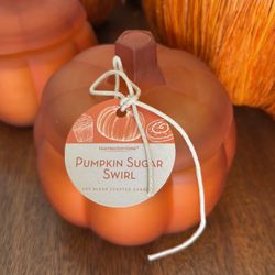 Pumpkin swirl, candles scented