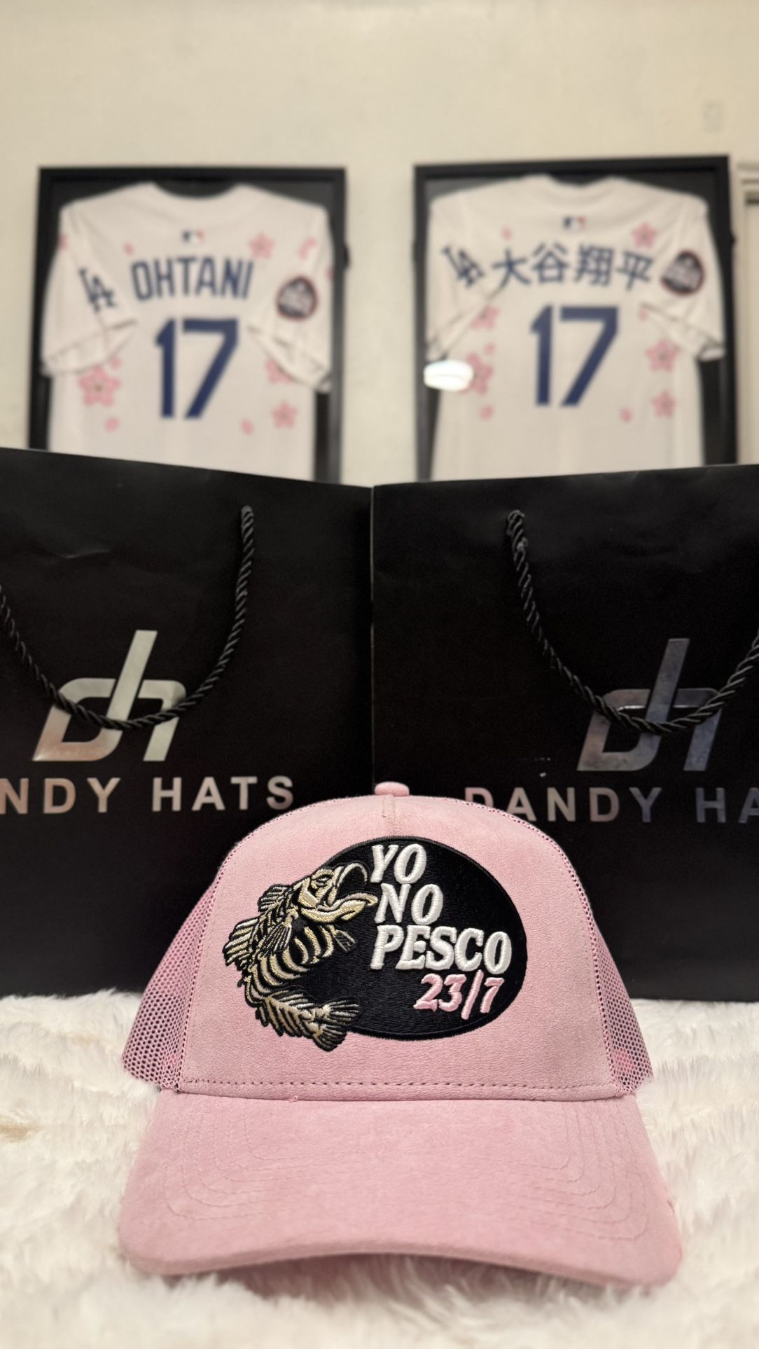 dandy hats pink yo no pesco 23/7