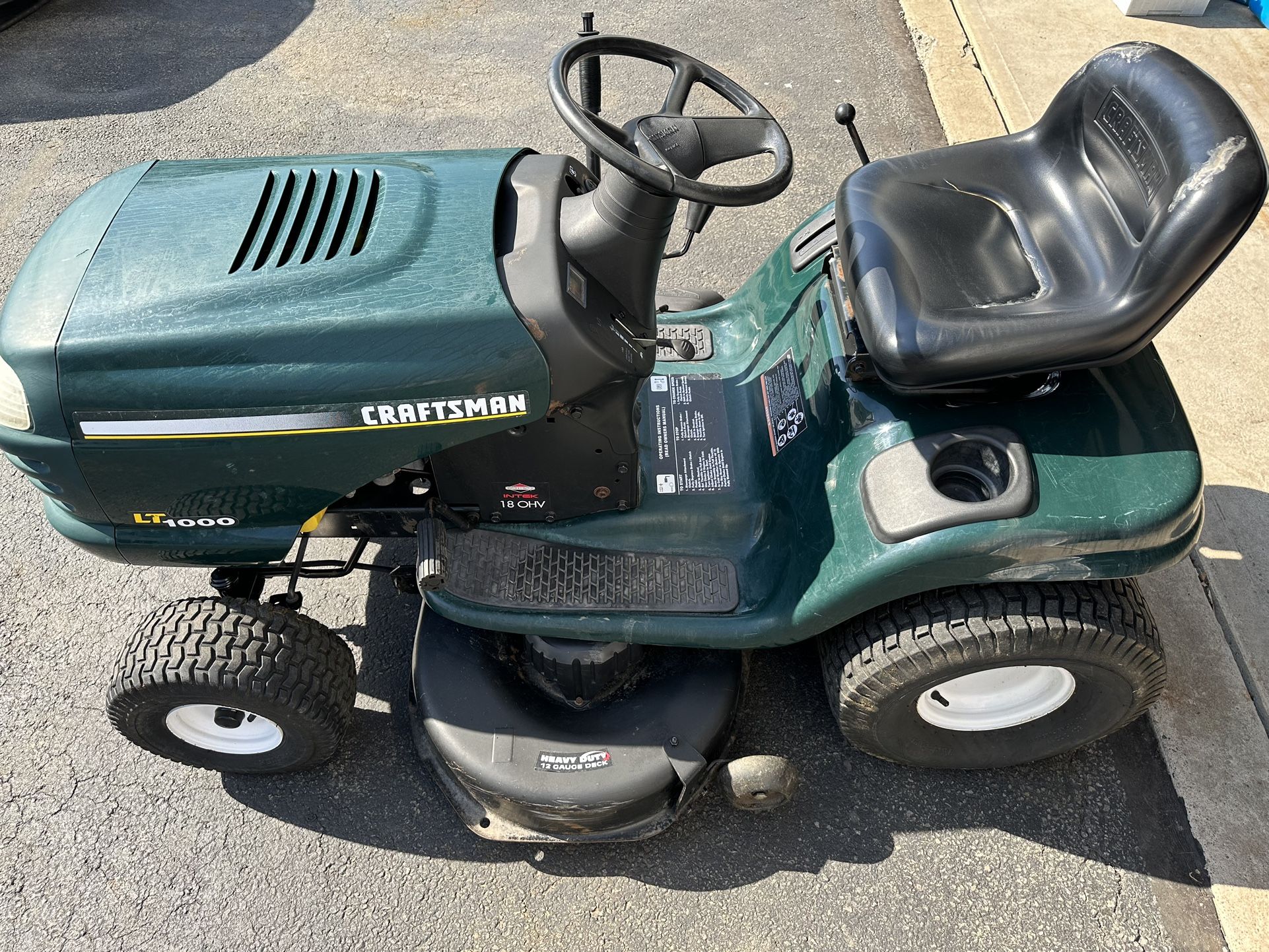 Craftsman Riding Mower