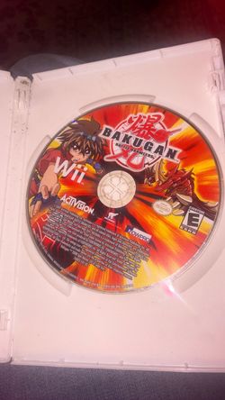Wii Bakugan battle Brawlers game