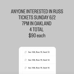 Tickets 
