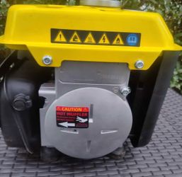 Portable Gas-Powered Generator Yellow