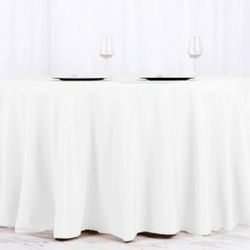 108" ROUND POLYESTER Tablecloth