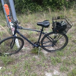 Dark Blue Bicycle Gears