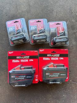 Milwaukee batteries