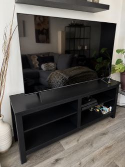 black tv stand