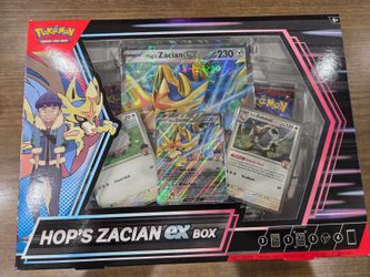Pokemon TCG Hop's Zacian ex Box