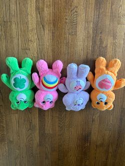 Care Bears Cousins Bunny Plush Set of 4